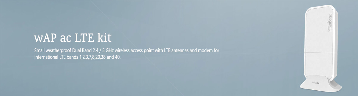 اکسس پوینت روتر میکروتیک LTE مدل wAP ac LTE Kit